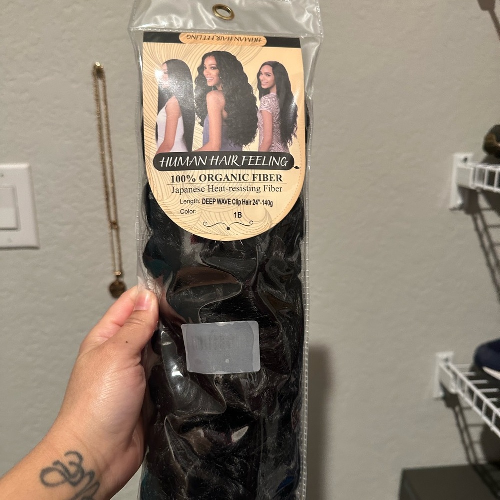 Beautiful curly extensions